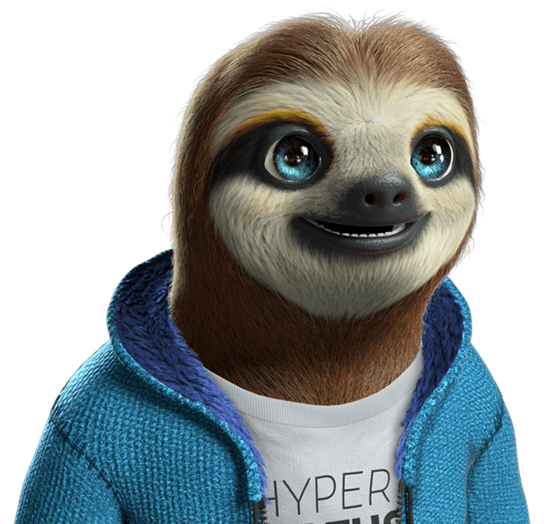 Hypersloth character
